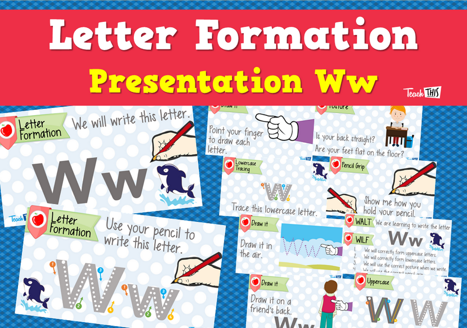Letter Formation Presentation Ww