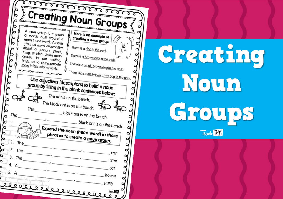 Creating Noun Groups