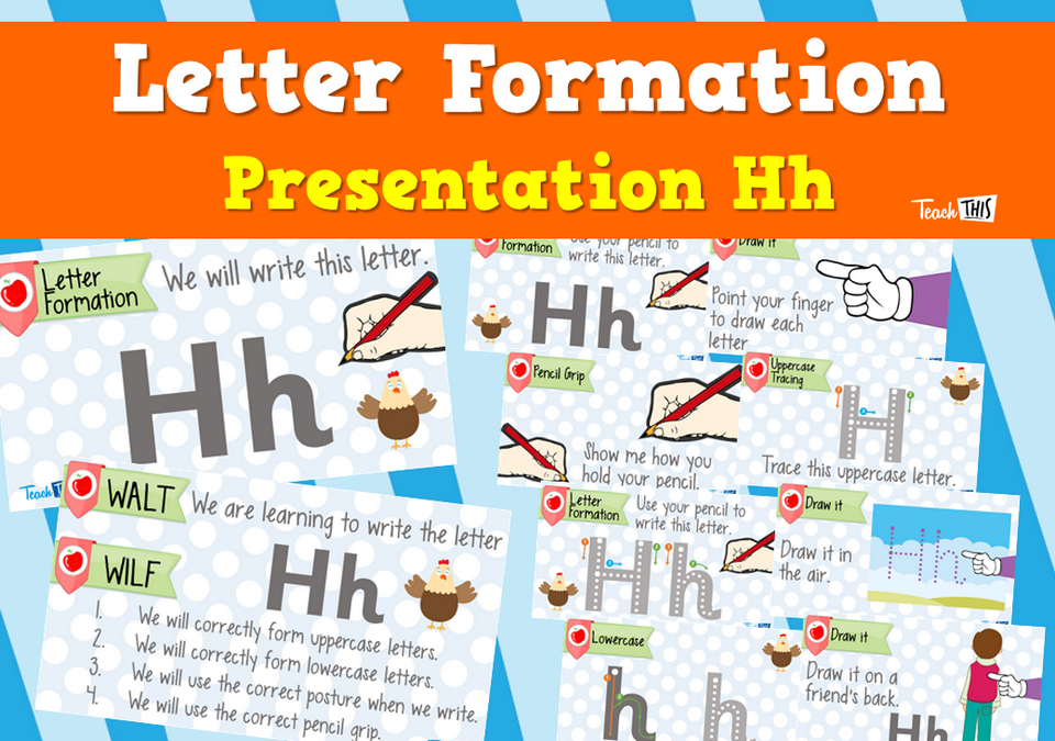 Letter Formation Presentation Hh