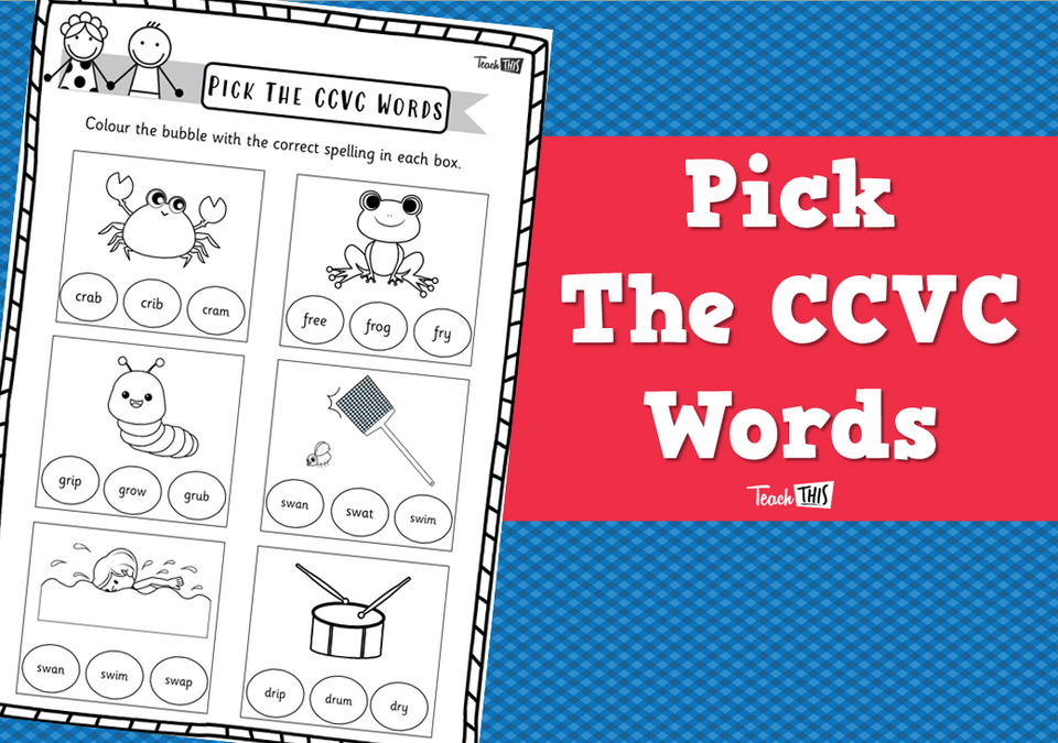 Pick the CCVC Word