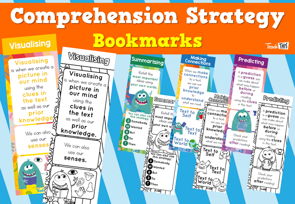 Comprehension Strategy - Bookmarks