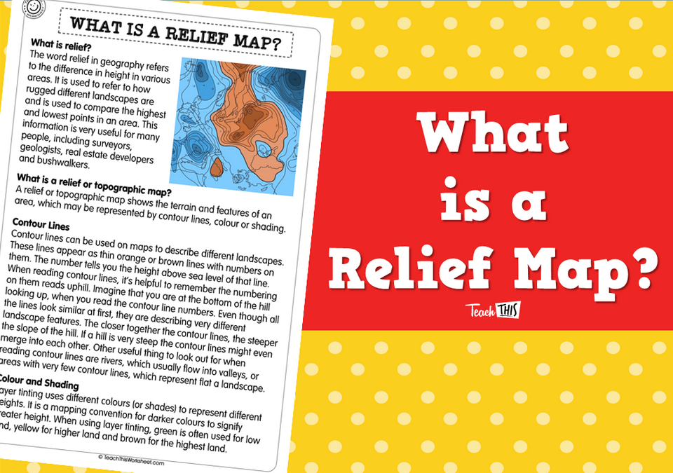 What is a Relief Map?