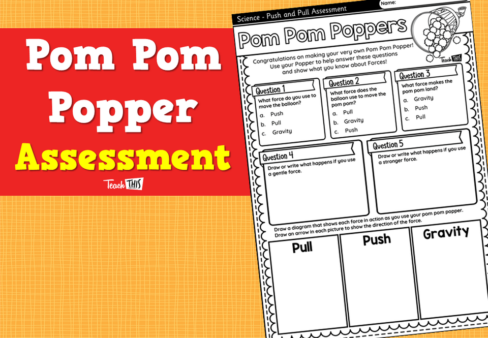 Pom Pom Popper Assessment
