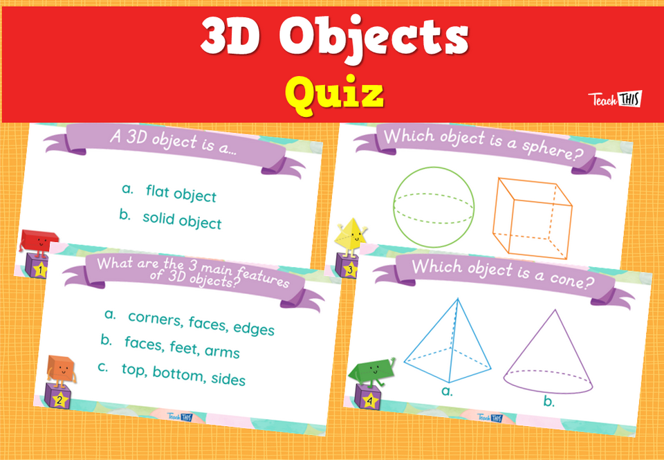 3D Objects - Quiz