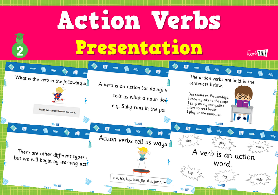 Action Verbs - Presentation