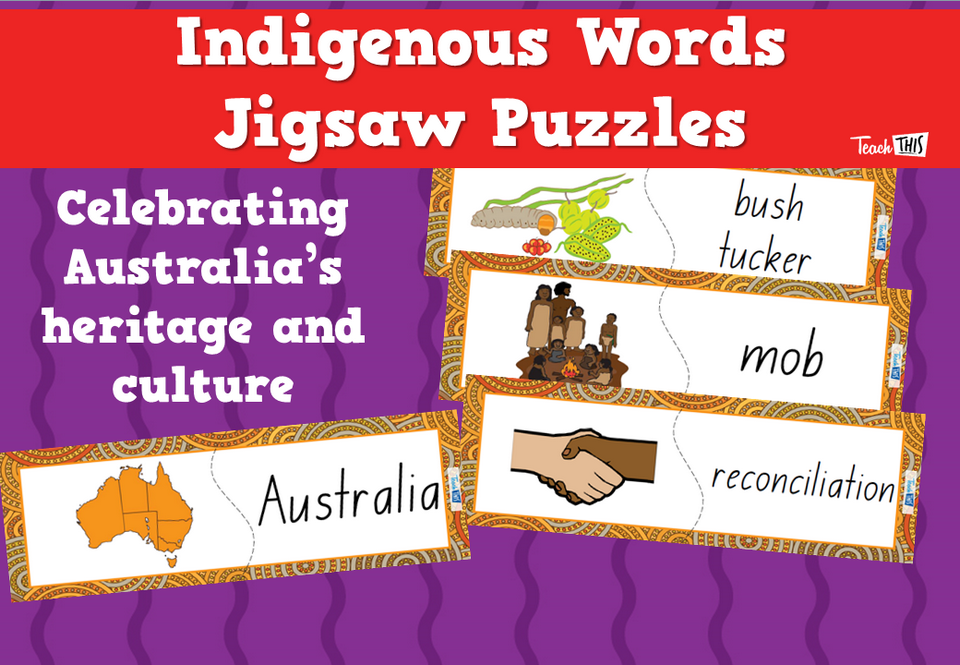Indigenous Words Jigsaw Puzzles