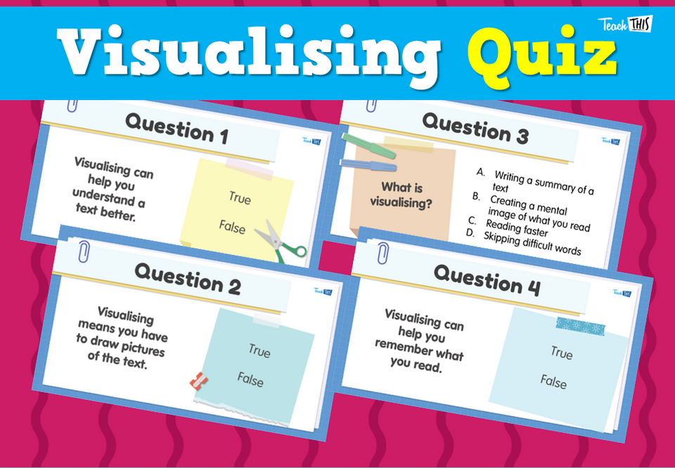 Comprehension Strategy - Visualising Quiz