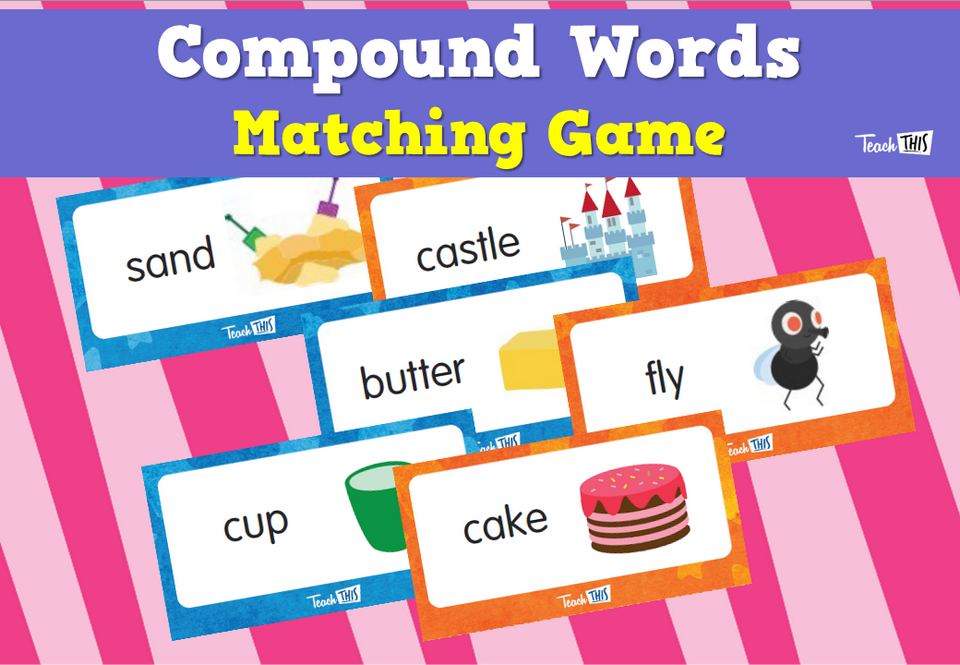 Compound Words - Matching Game