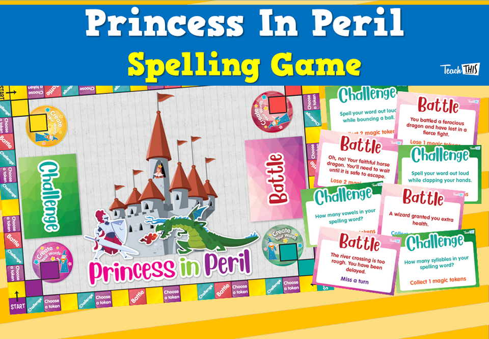 Princess In Peril - Spelling Game