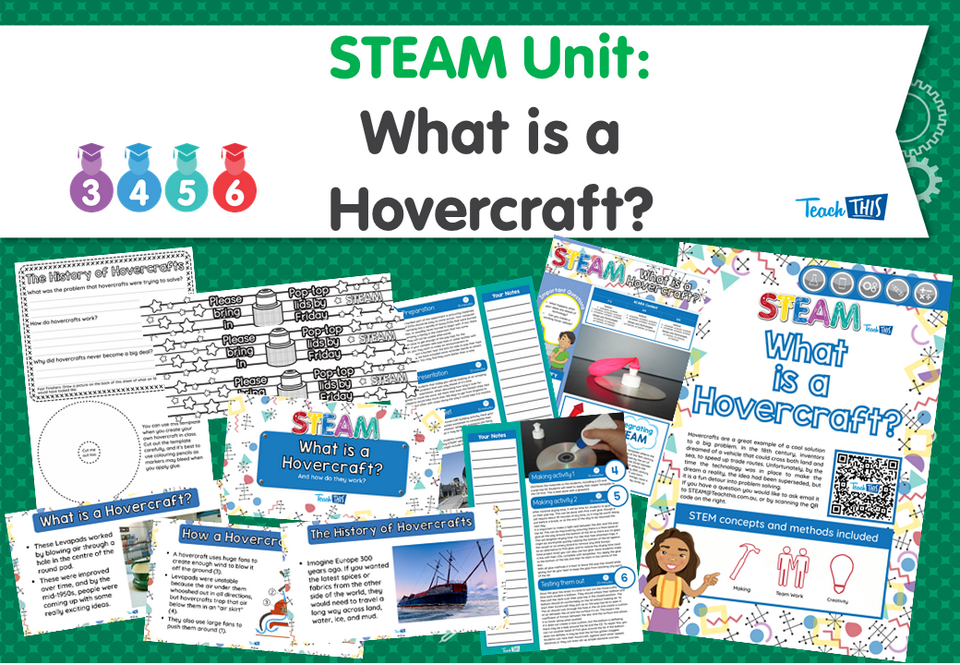 STEAM Unit: What is a Hovercraft?