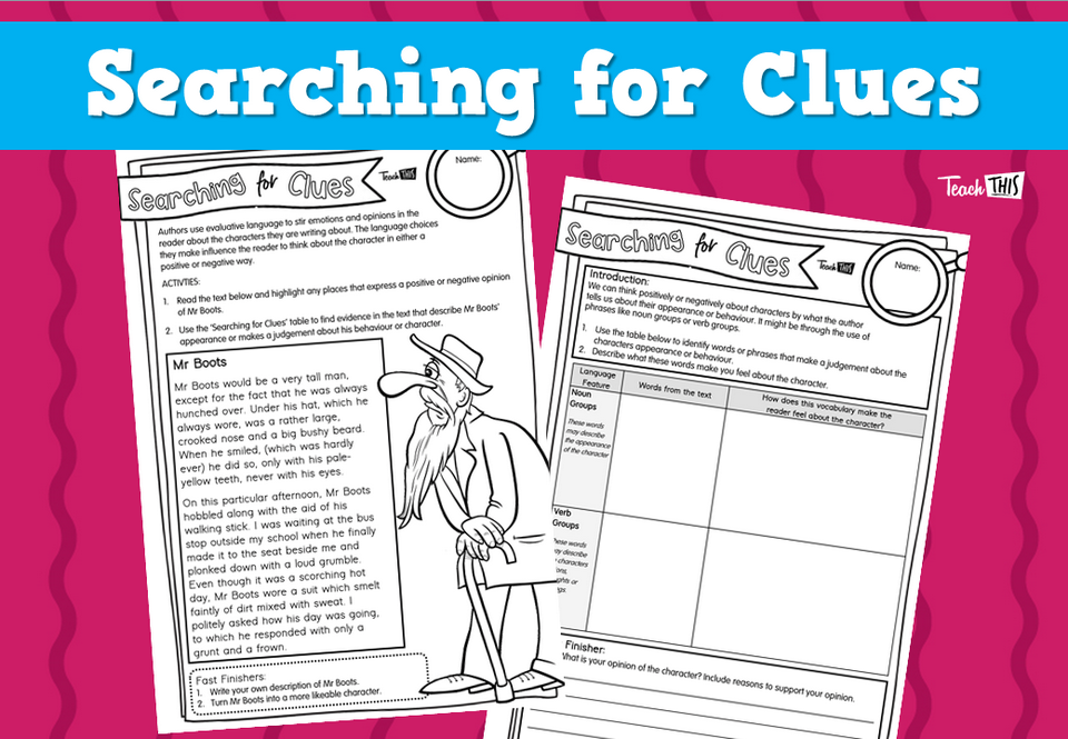 Searching for Clues