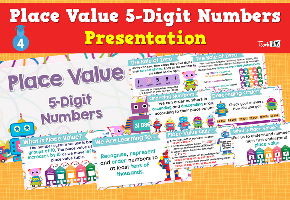Place Value 5-Digit Numbers - Presentation