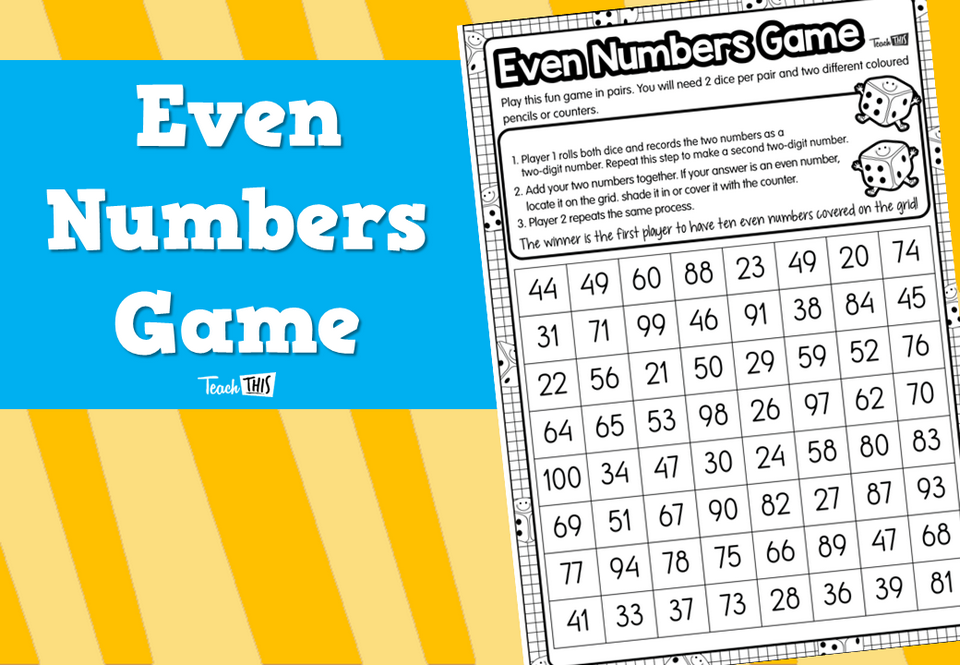 Even Numbers Game