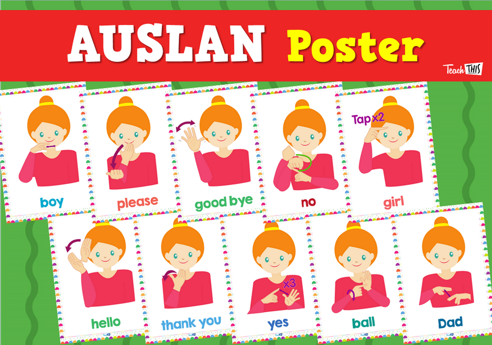 AUSLAN Poster