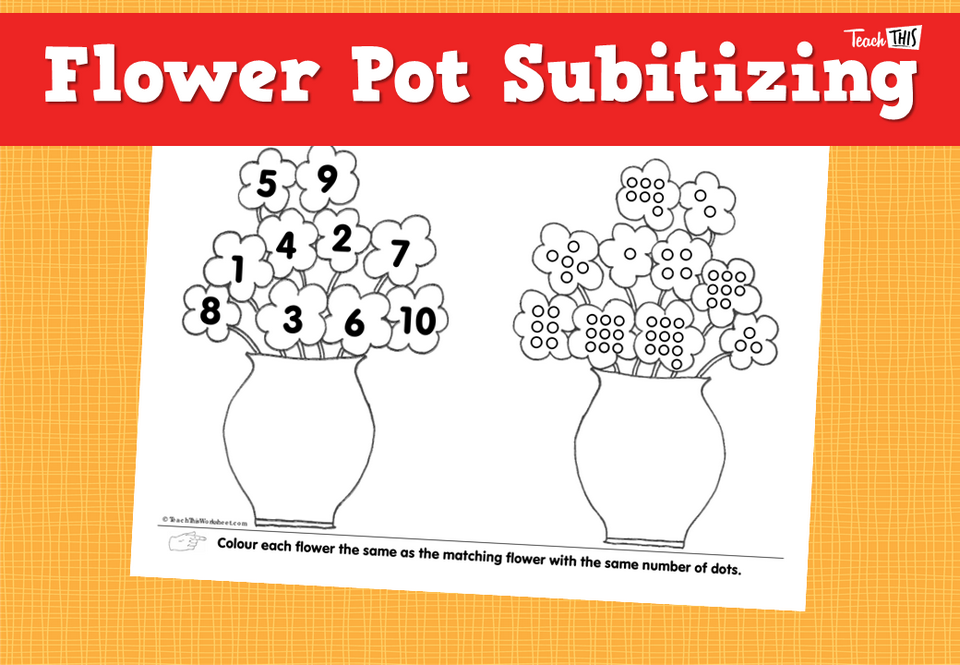 Flower Pot Subitizing