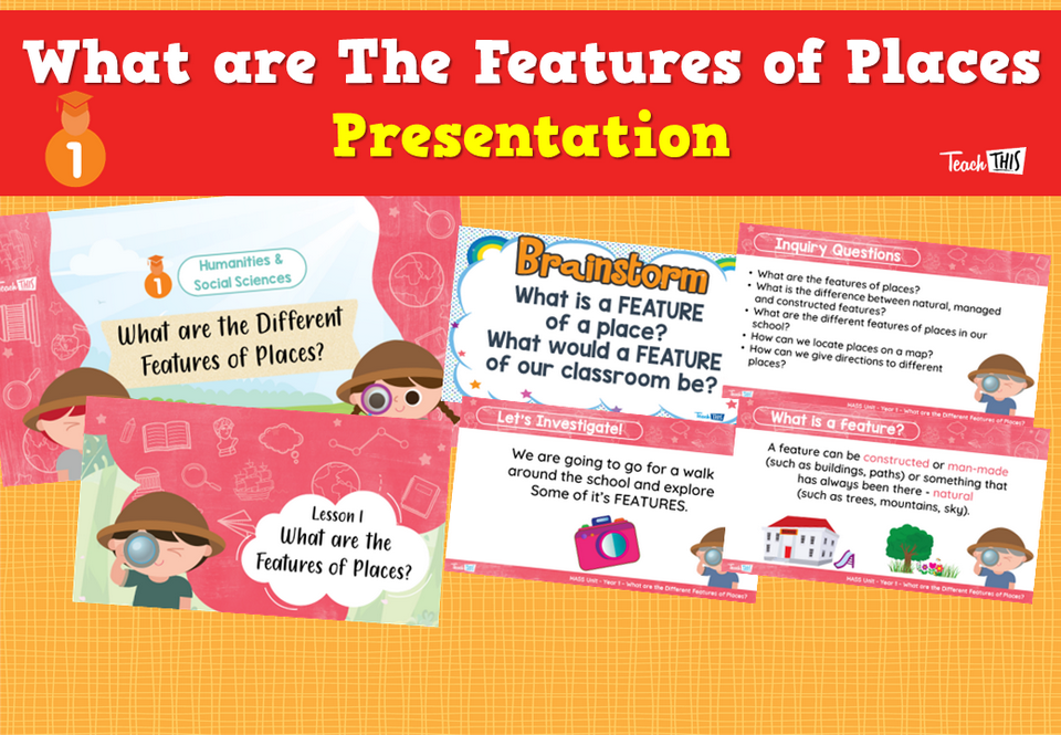 What are the features of places? - Presentation