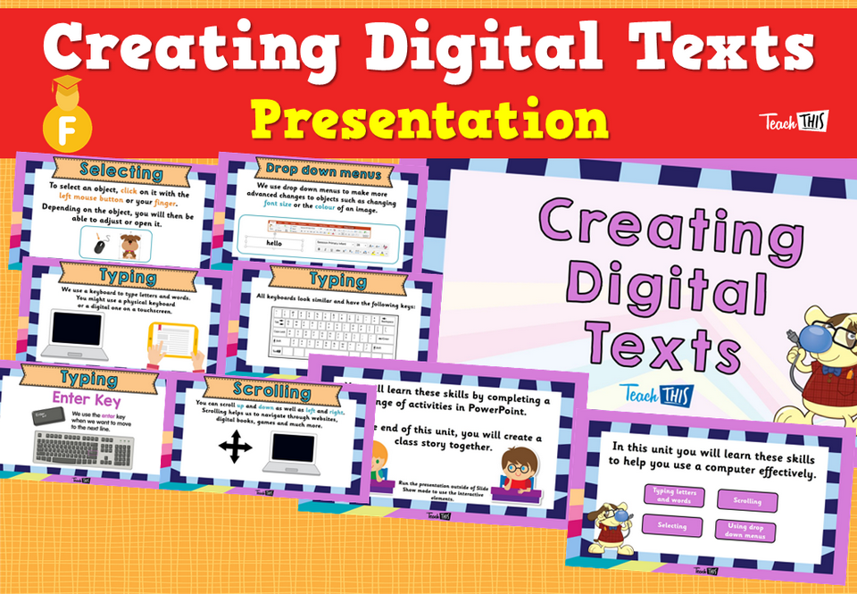 Creating Digital Texts - Presentation