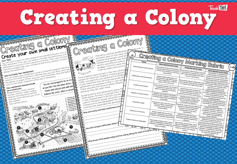 Creating a Colony
