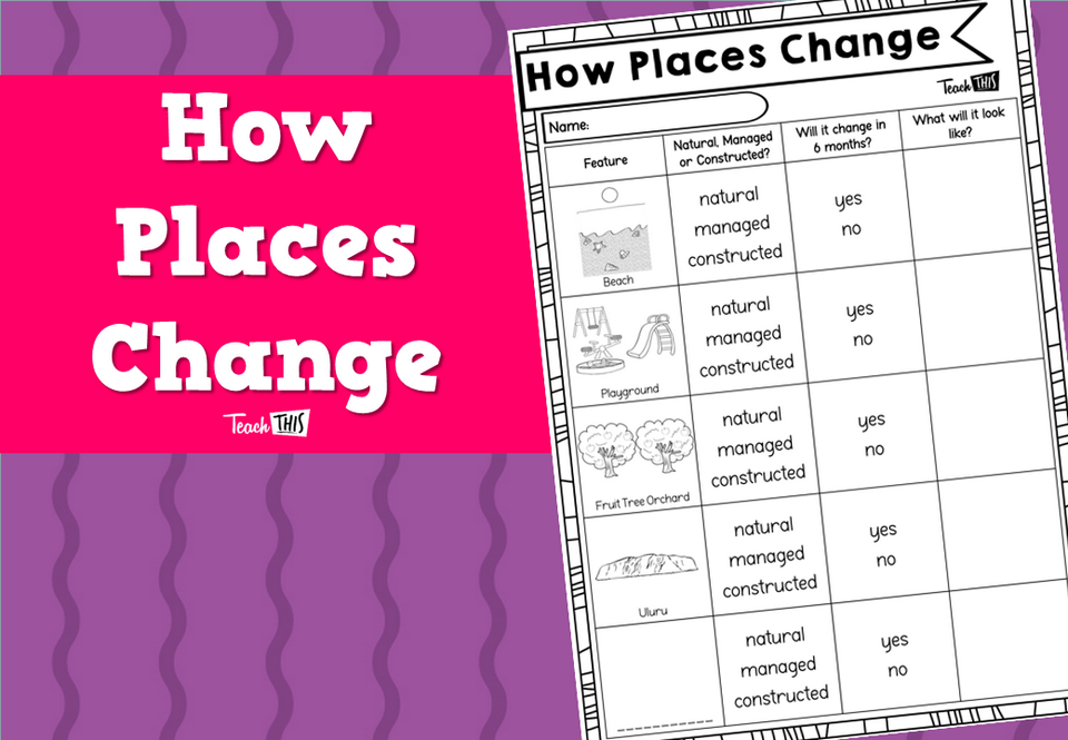How Places Change
