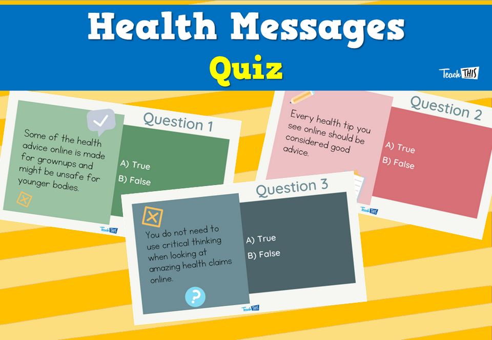 Health Messages Quiz