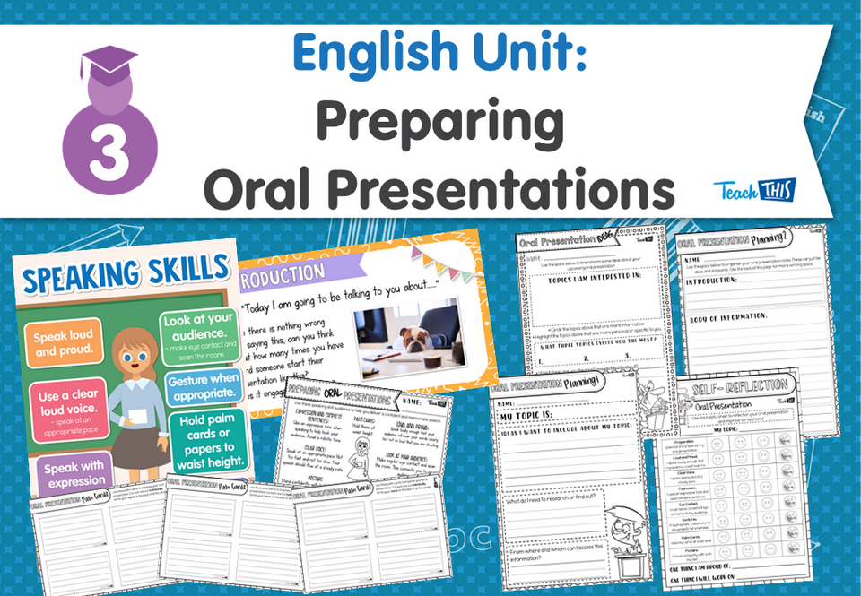 English Unit: Preparing Oral Presentations