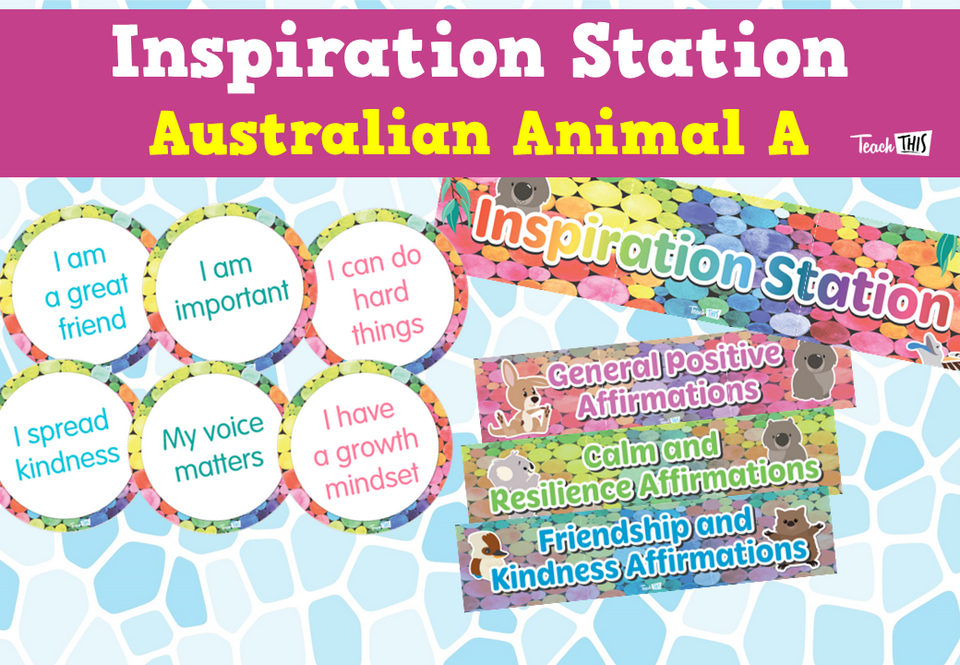 Inspiration Station - Australian Animal A