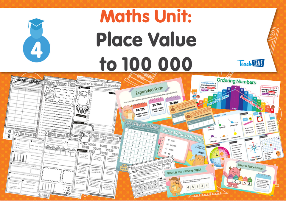 Maths Unit: Place Value to 100 000