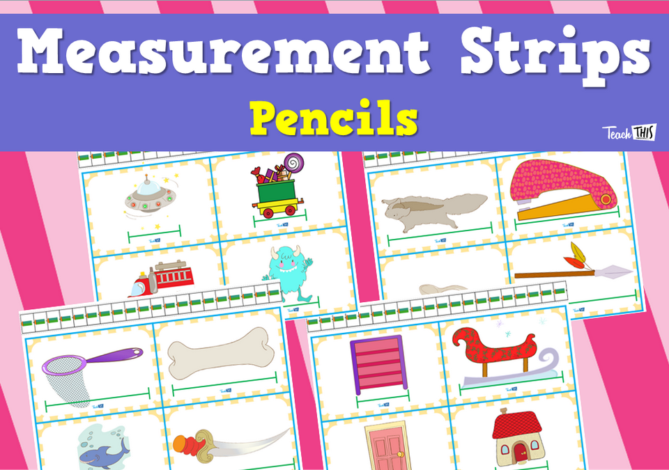 Measurement Strips - Pencils