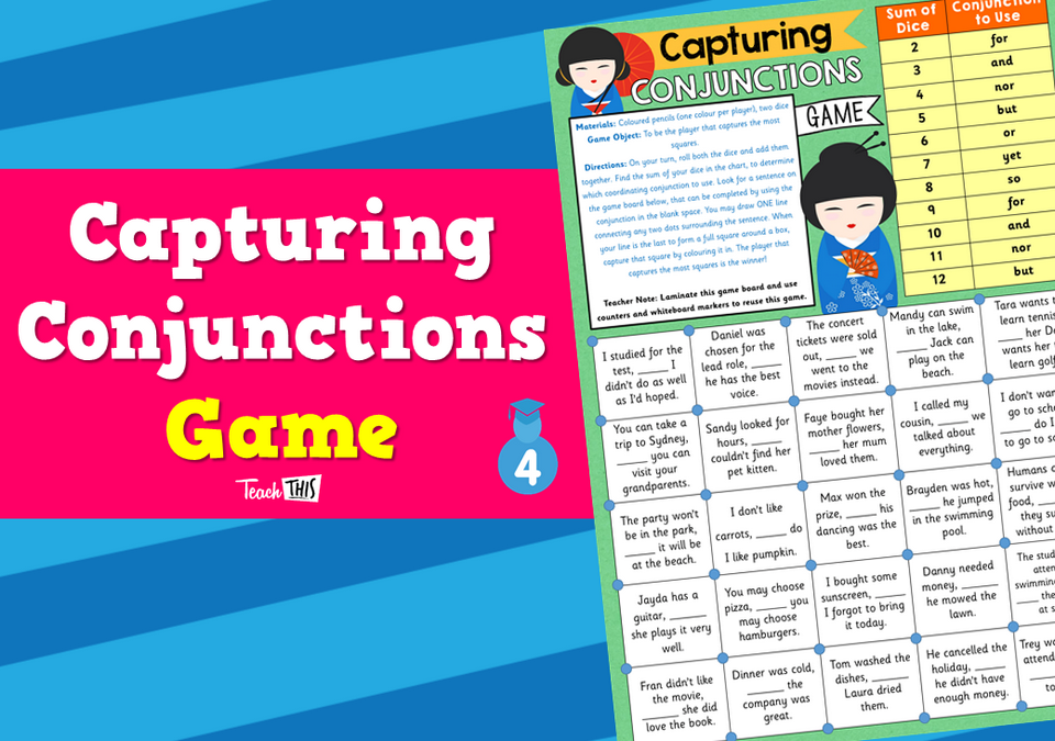 Capturing Conjunctions Game