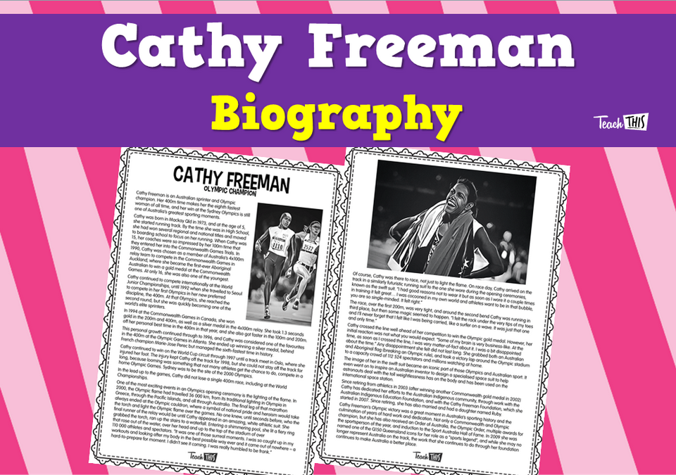 Cathy Freeman Biography