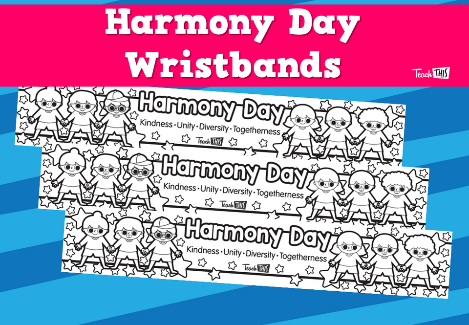 Harmony Day Wristbands