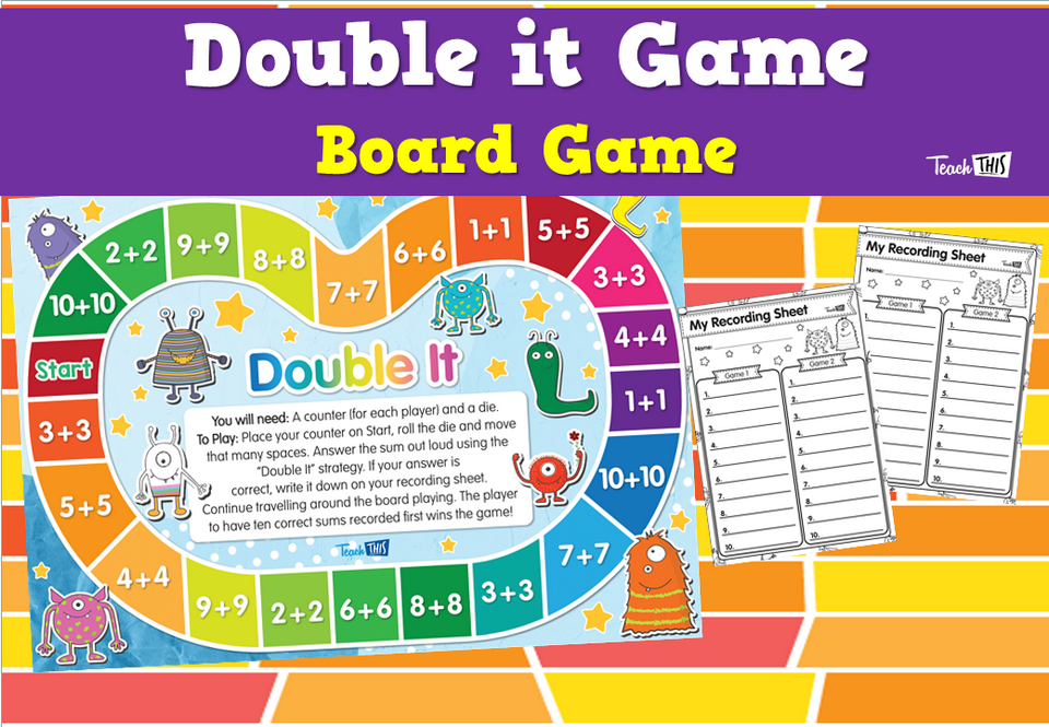 Double it Game - Board Game