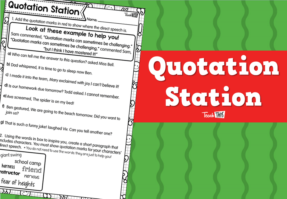 Quotation Station