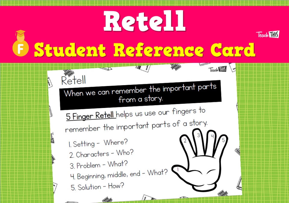 Retell - Student Reference Card