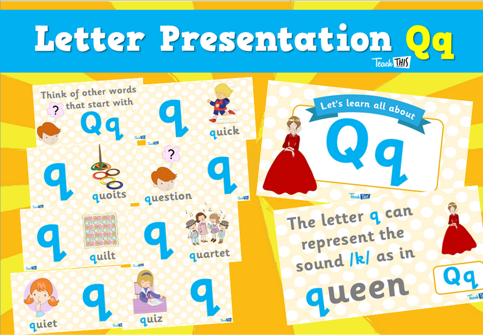 Letter Presentation Qq