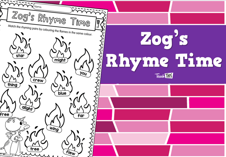 Zog’s Rhyme Time