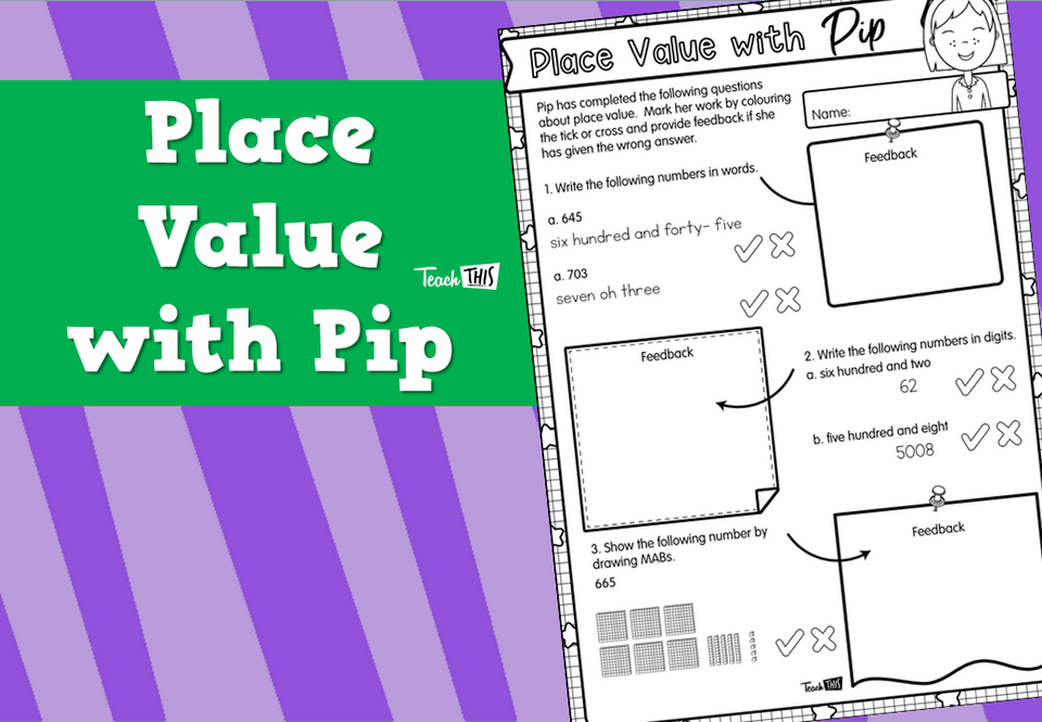 Place Value with Pip