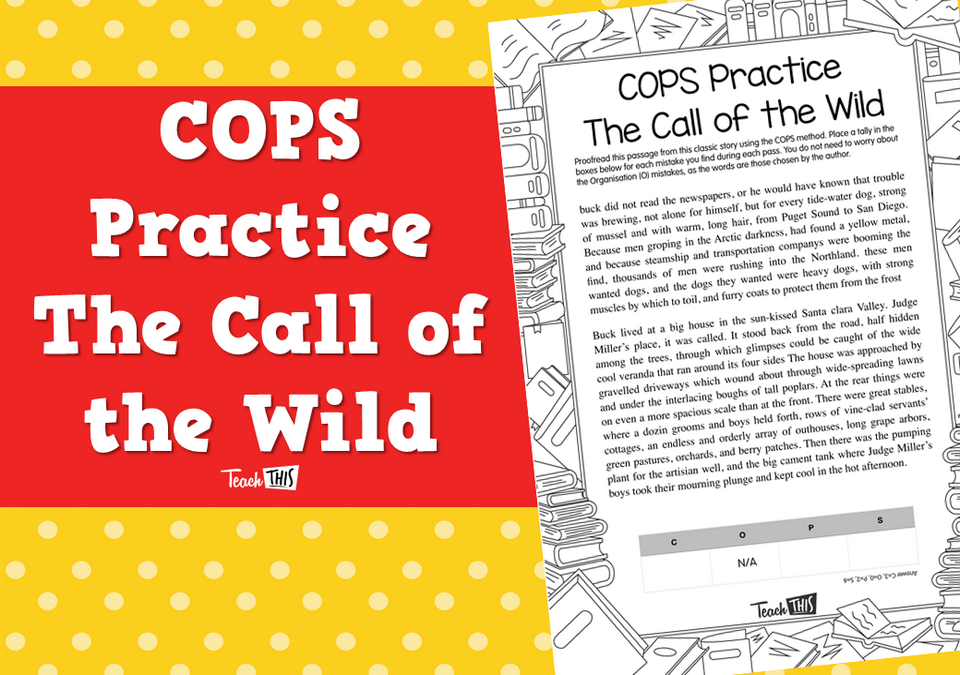 COPS Practice - The Call of the Wild