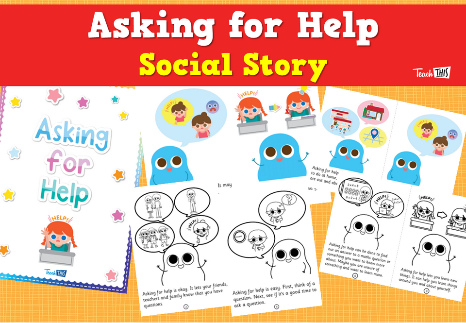 Asking for Help - Social Story