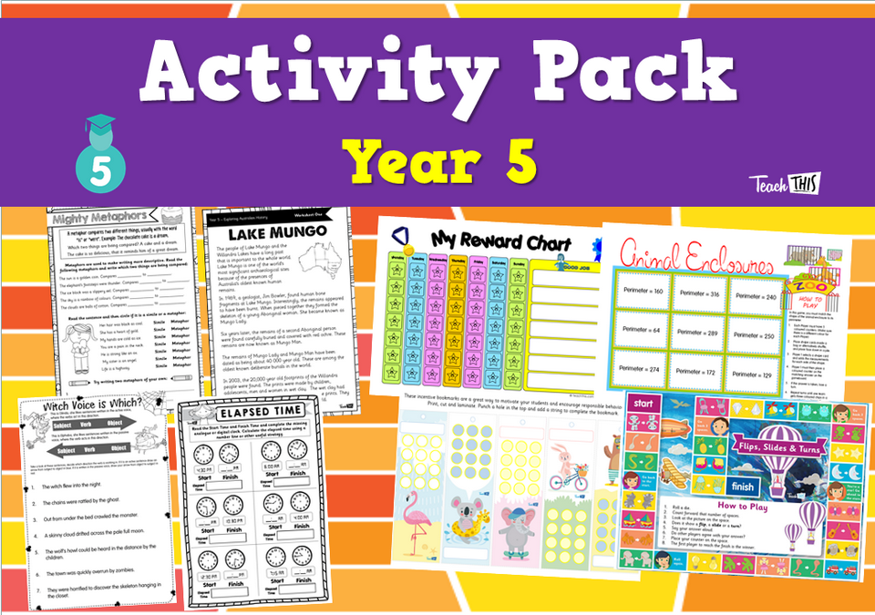 Activity Pack - Year 5