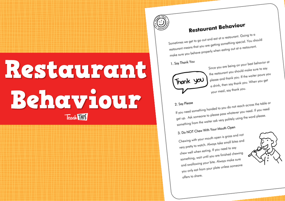 Restaurant Behaviour (2pg)