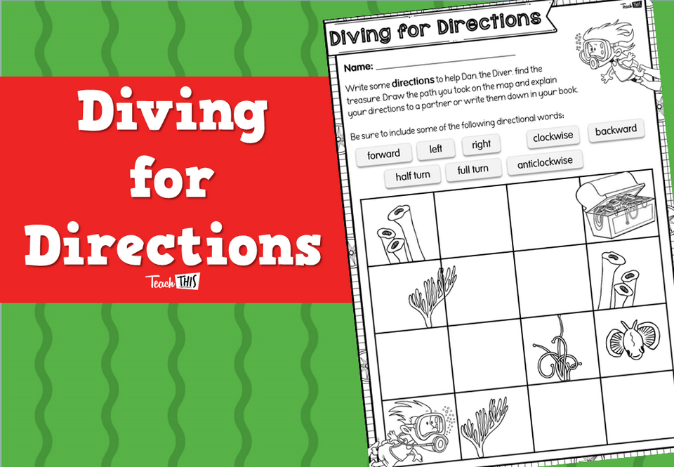 Diving for Directions