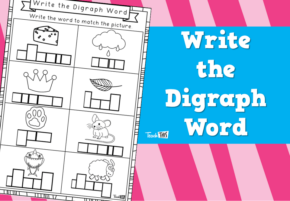 Write the Digraph Word