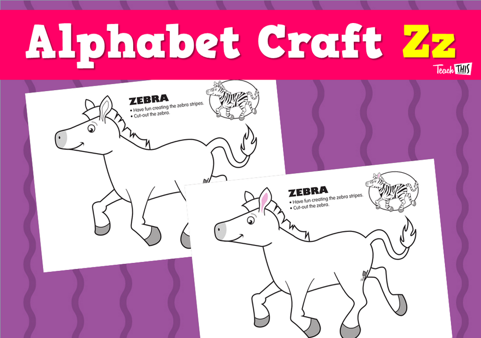 Alphabet Craft Zz