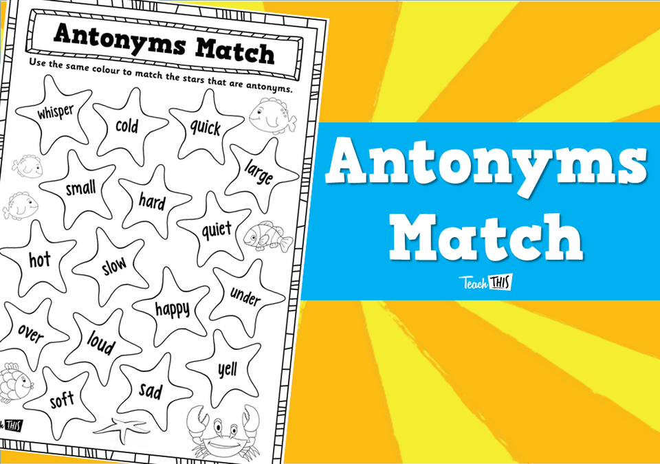 Antonyms Match