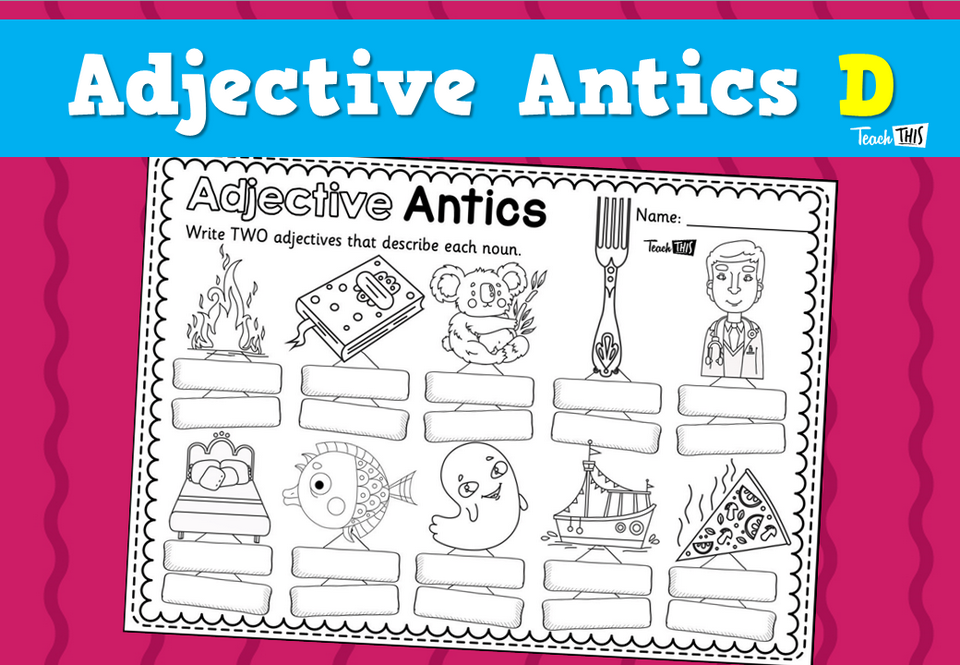 Adjective Antics D