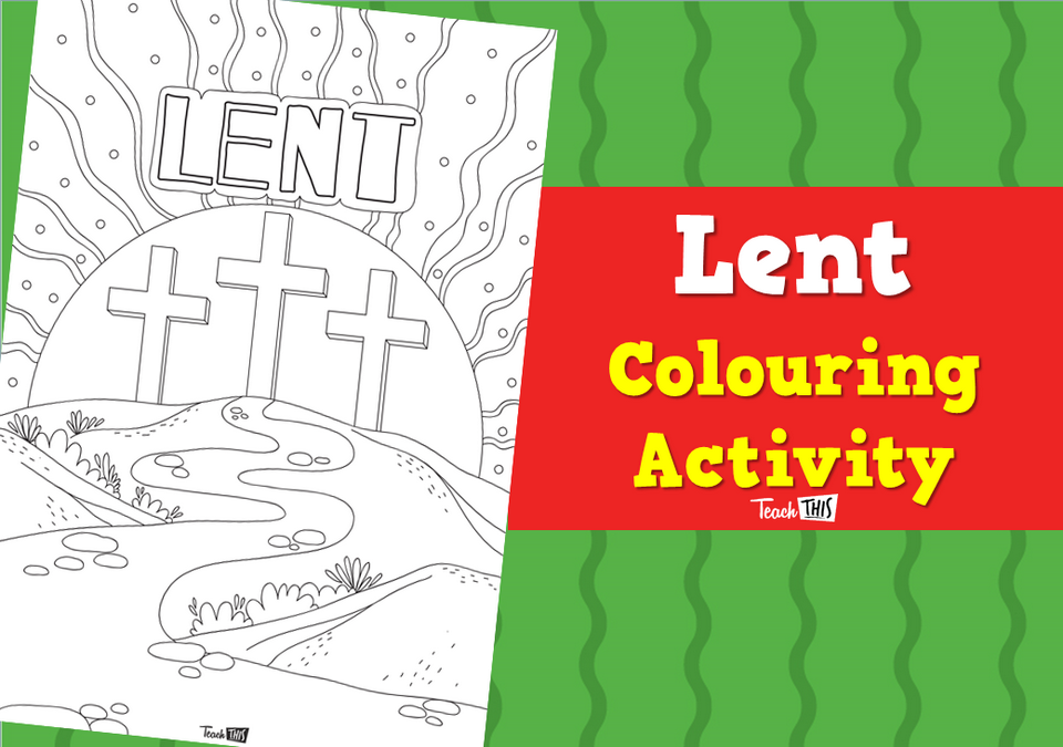 Lent - Colouring Activity