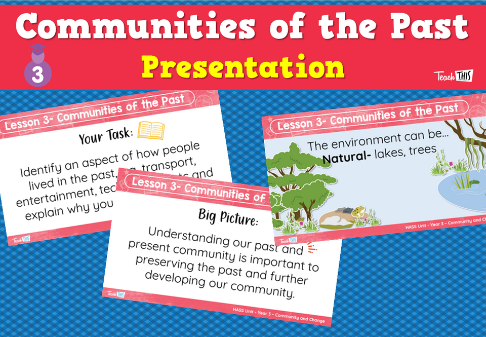 Communities of the Past - Presentation