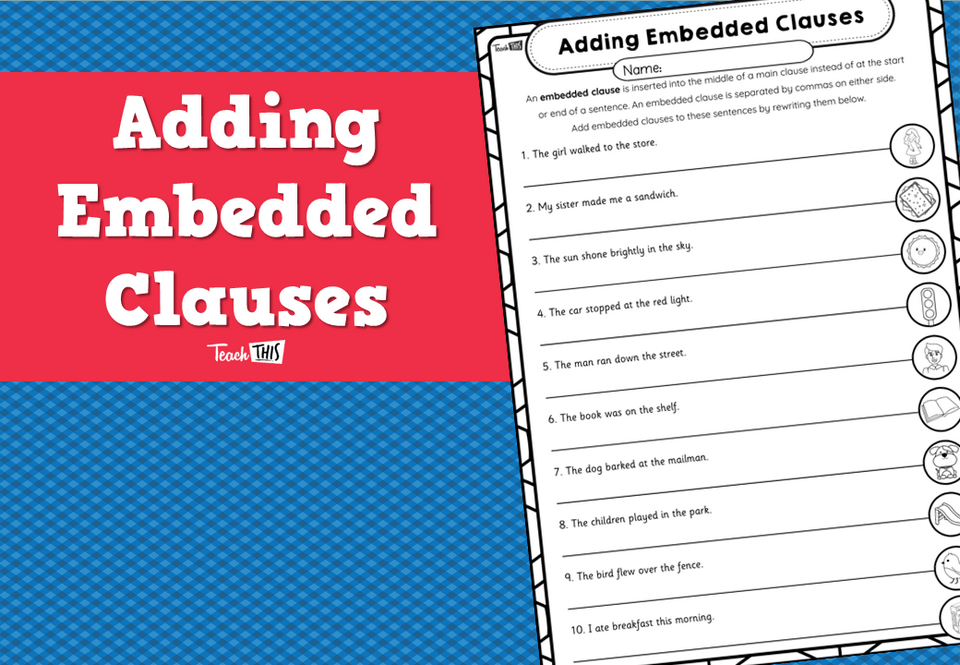 Adding Embedded Clauses