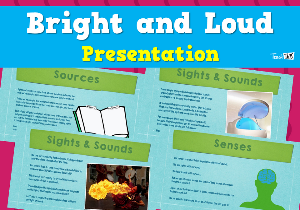 Bright And Loud - Presentation